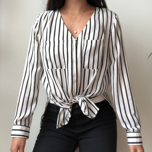 H&M Button-down Striped Shirt - Picture 7 of 9